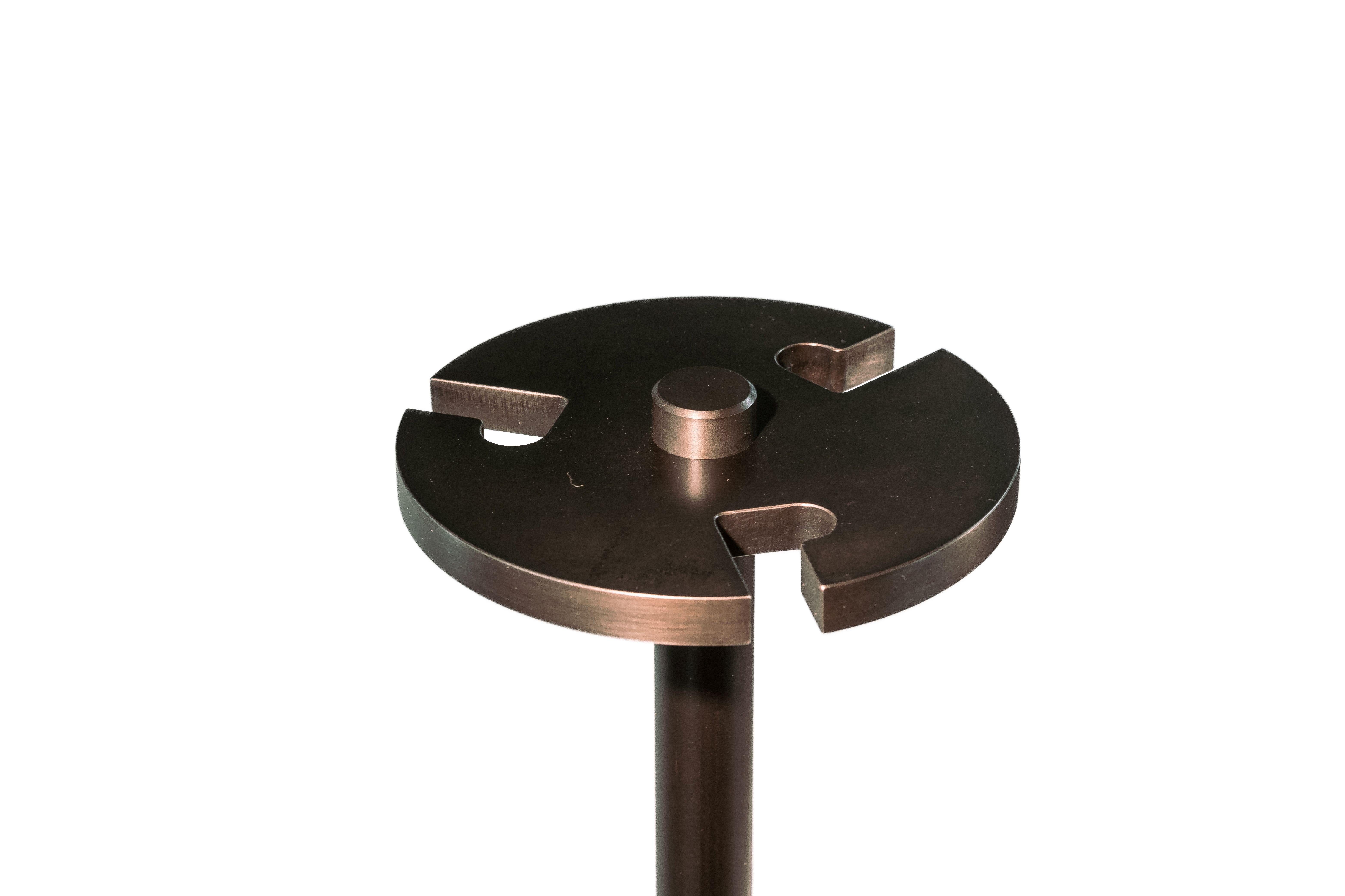 Set di utensili per caminetto in acciaio moderno in vendita 10