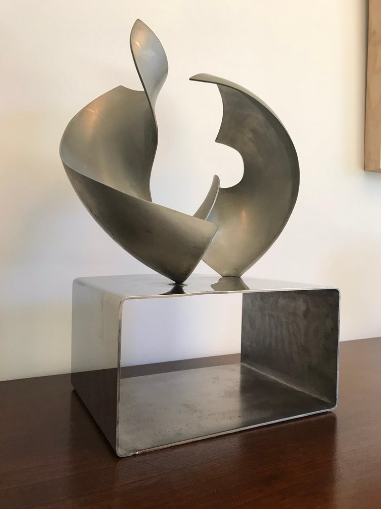 Modern Steel Sculpture For Sale at 1stdibs