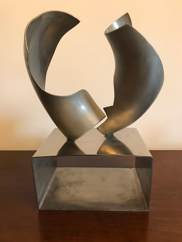 Modern Steel Sculpture For Sale at 1stdibs