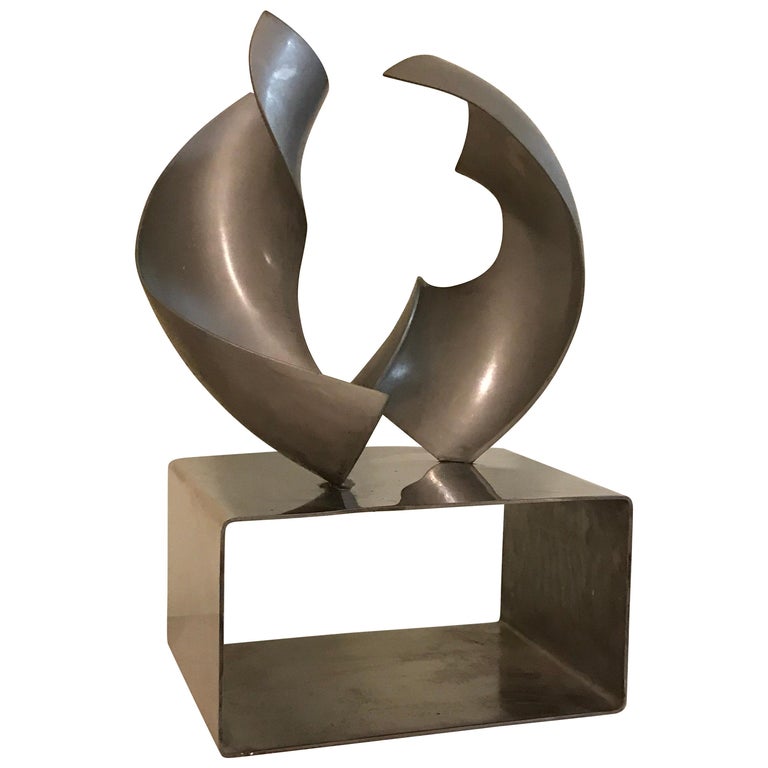 Modern Steel Sculpture For Sale at 1stdibs