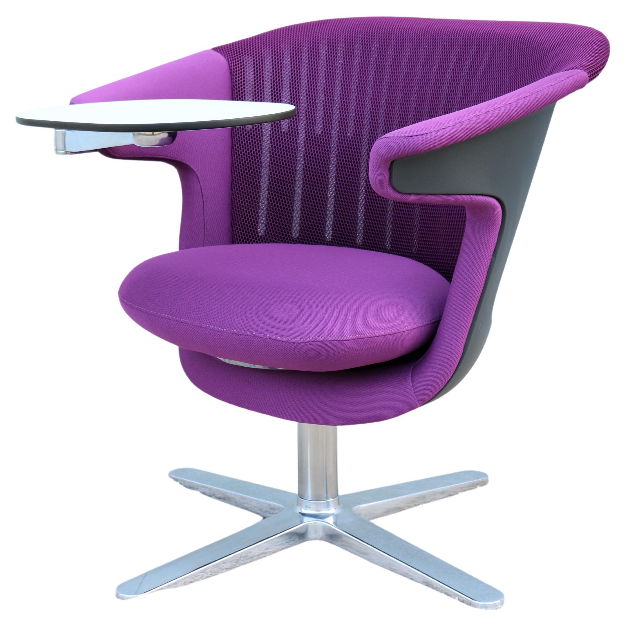 Modern Steelcase i2i Collaborative Ergonomic Dual Swivel Lounge Chair For Sale