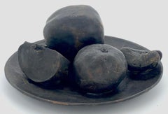 Modern Still Life Bronze Sculpture 'Manzanas y Naranjas'  by Rafael Muyor
