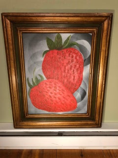 Bodegón moderno de fresas