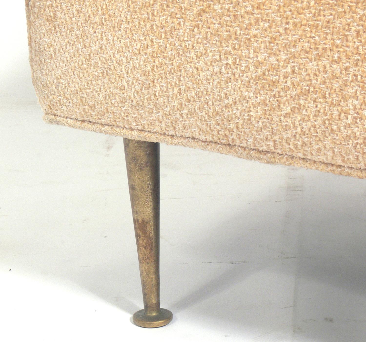 American Modern Stool or Bench Attributed to T.H. Robsjohn-Gibbings For Sale