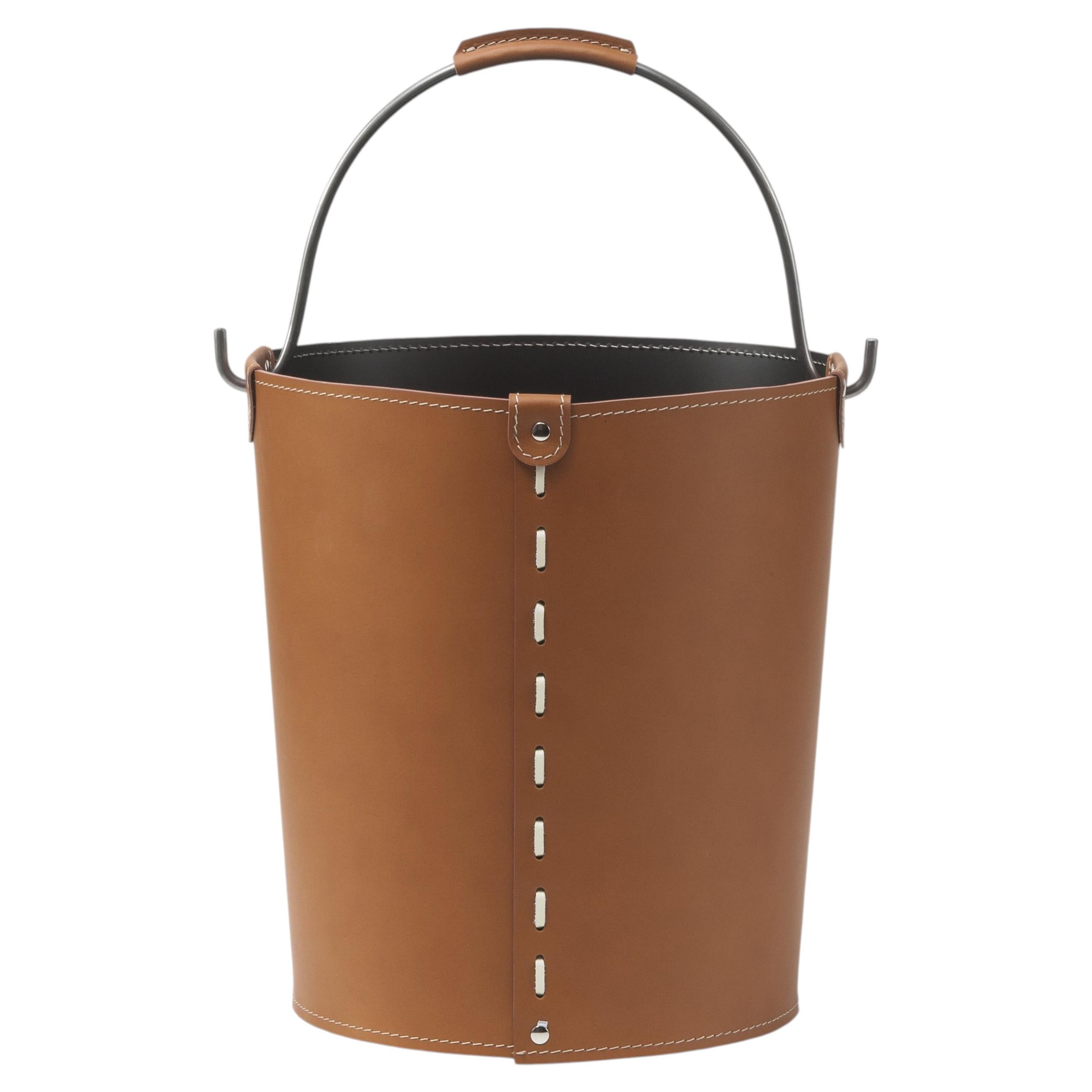 Modern Storage Basket with Handles VINTAGE by Limac Design, Made in Italy For Sale
