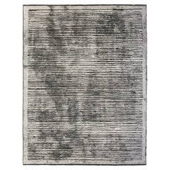Alfombra de lujo moderna a rayas