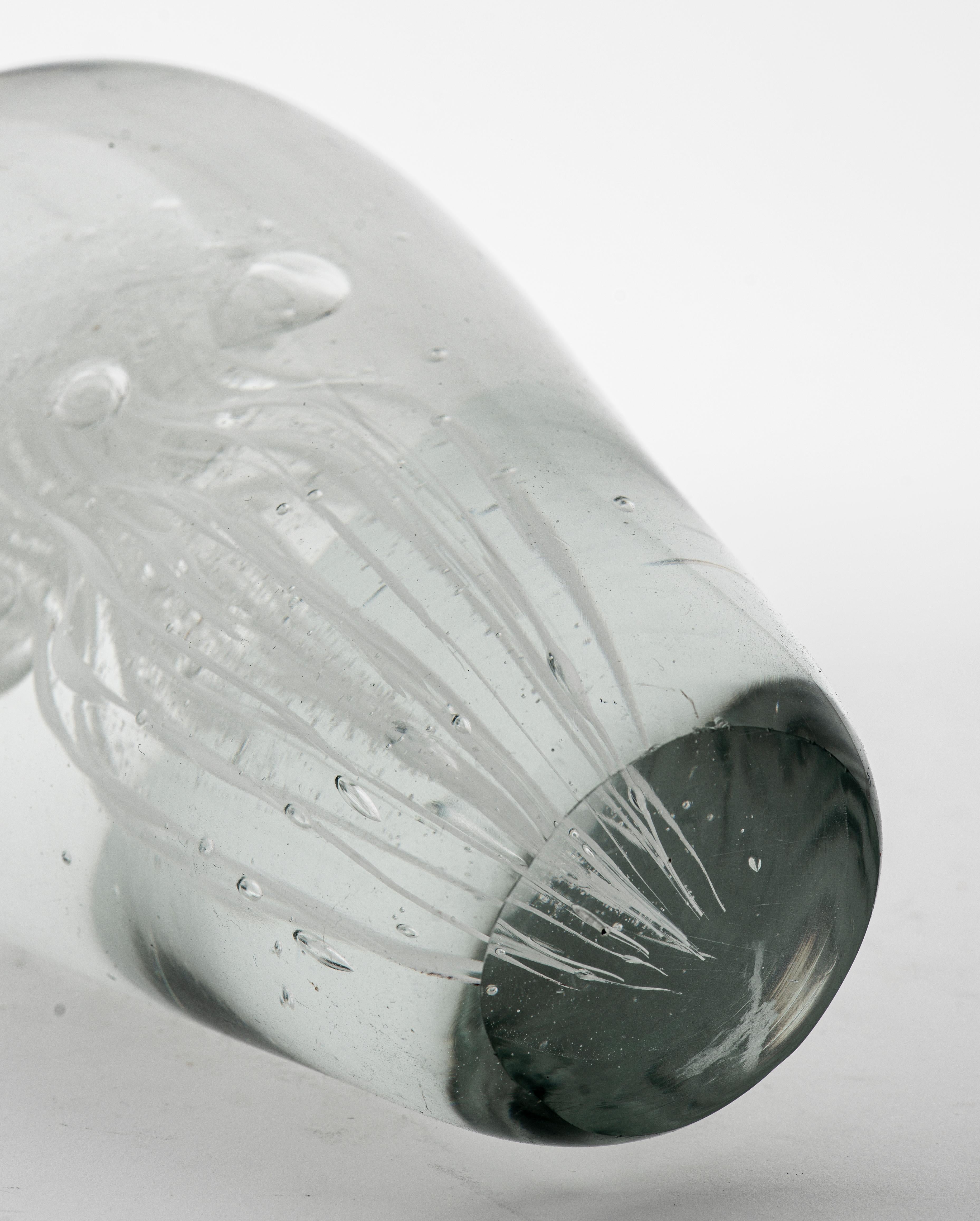 20th Century Modern Studio Art Glass Paperweight For Sale