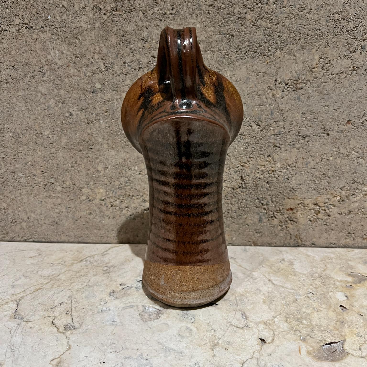 Vaso angolato in studio moderno in ceramica Art Pottery in vendita 3