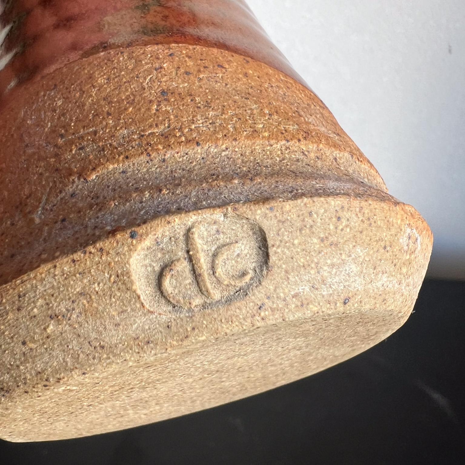 Ceramica Vaso angolato in studio moderno in ceramica Art Pottery in vendita