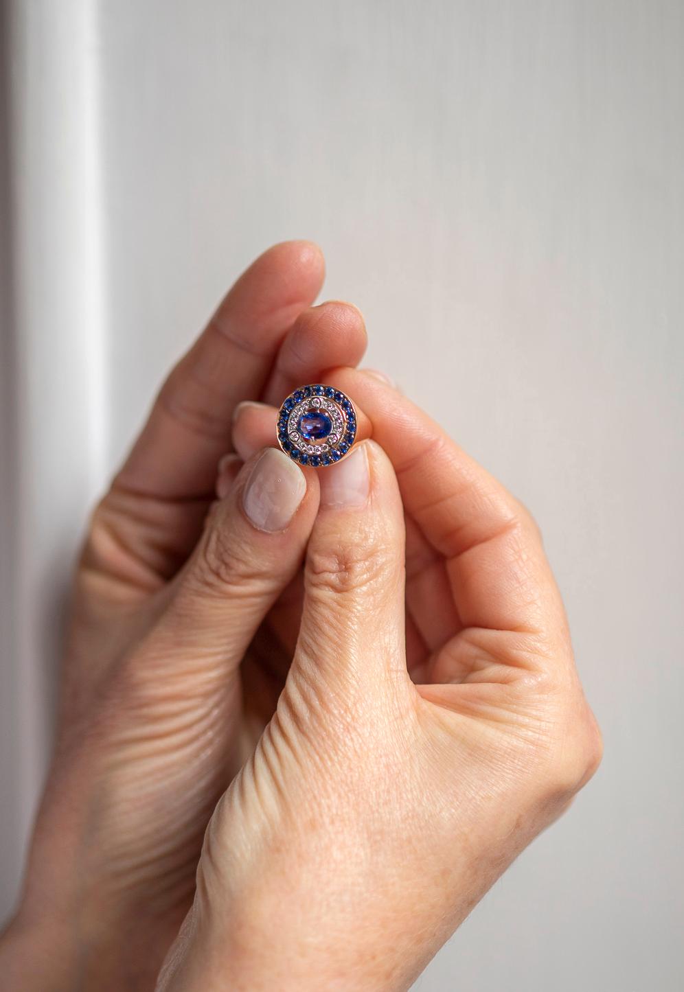 modern sapphire jewelry