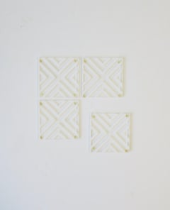 Modern Acrylic Lucite Coasters