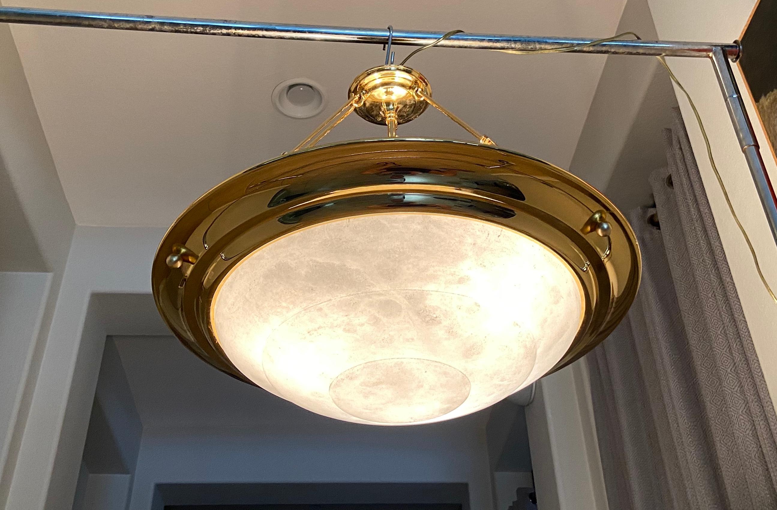 Modern Style Alabaster Chandelier Pendant Ceiling Light 1