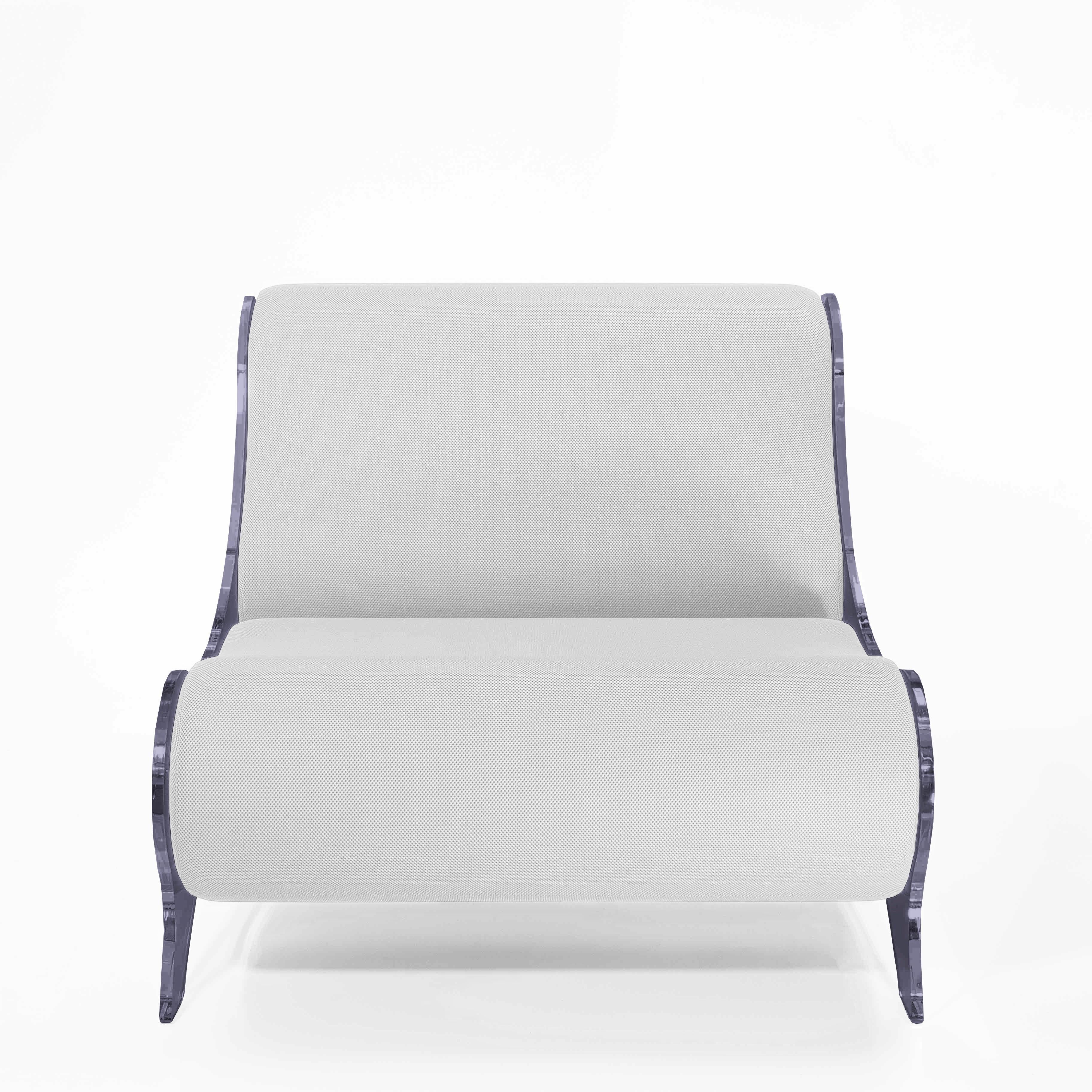 Sillón de estilo moderno,  Paneles de PMMA gris de MW DESIGNER FURNITURE Moderno en venta