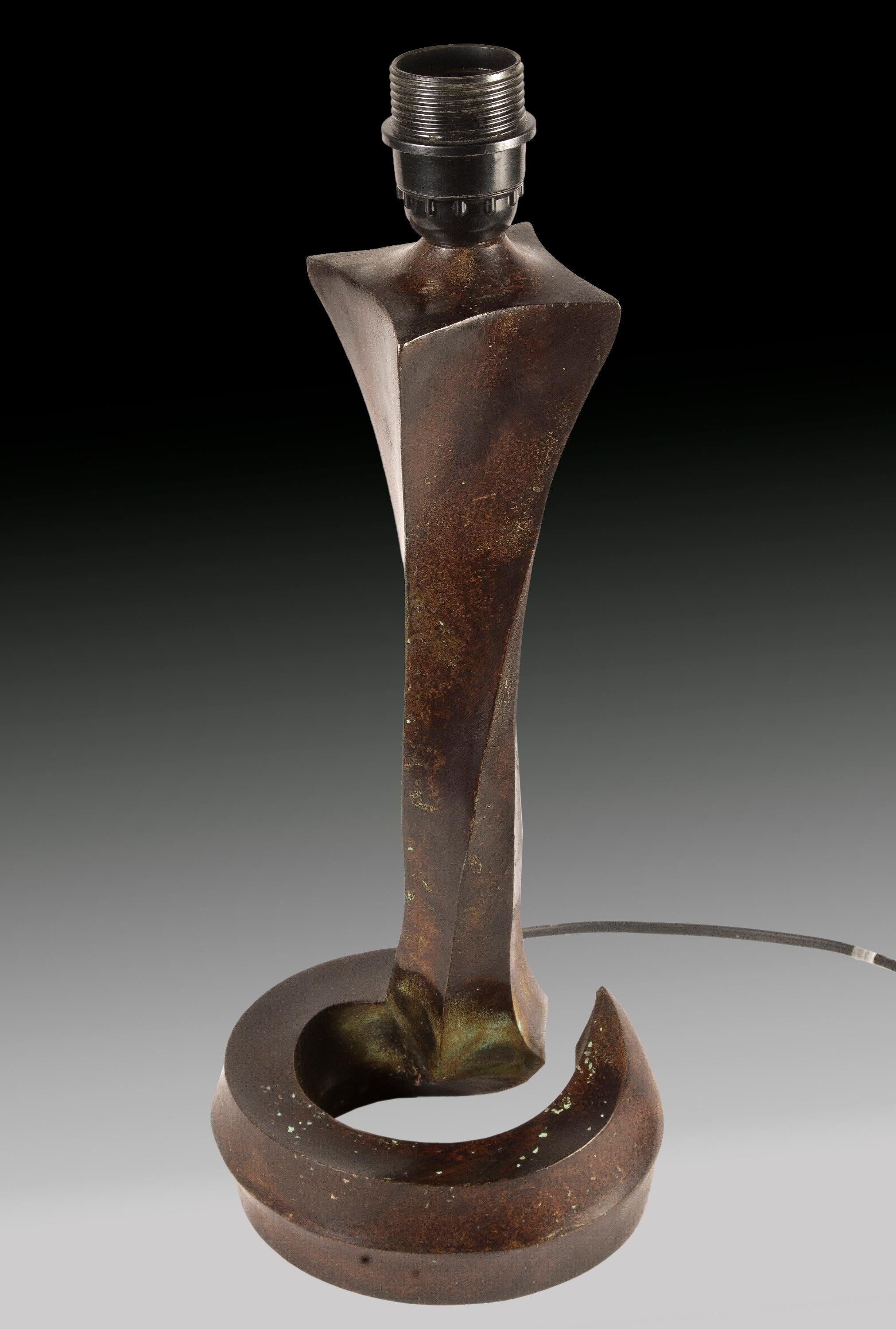 Lámpara de Bronce de Estilo Moderno siglo XX en venta