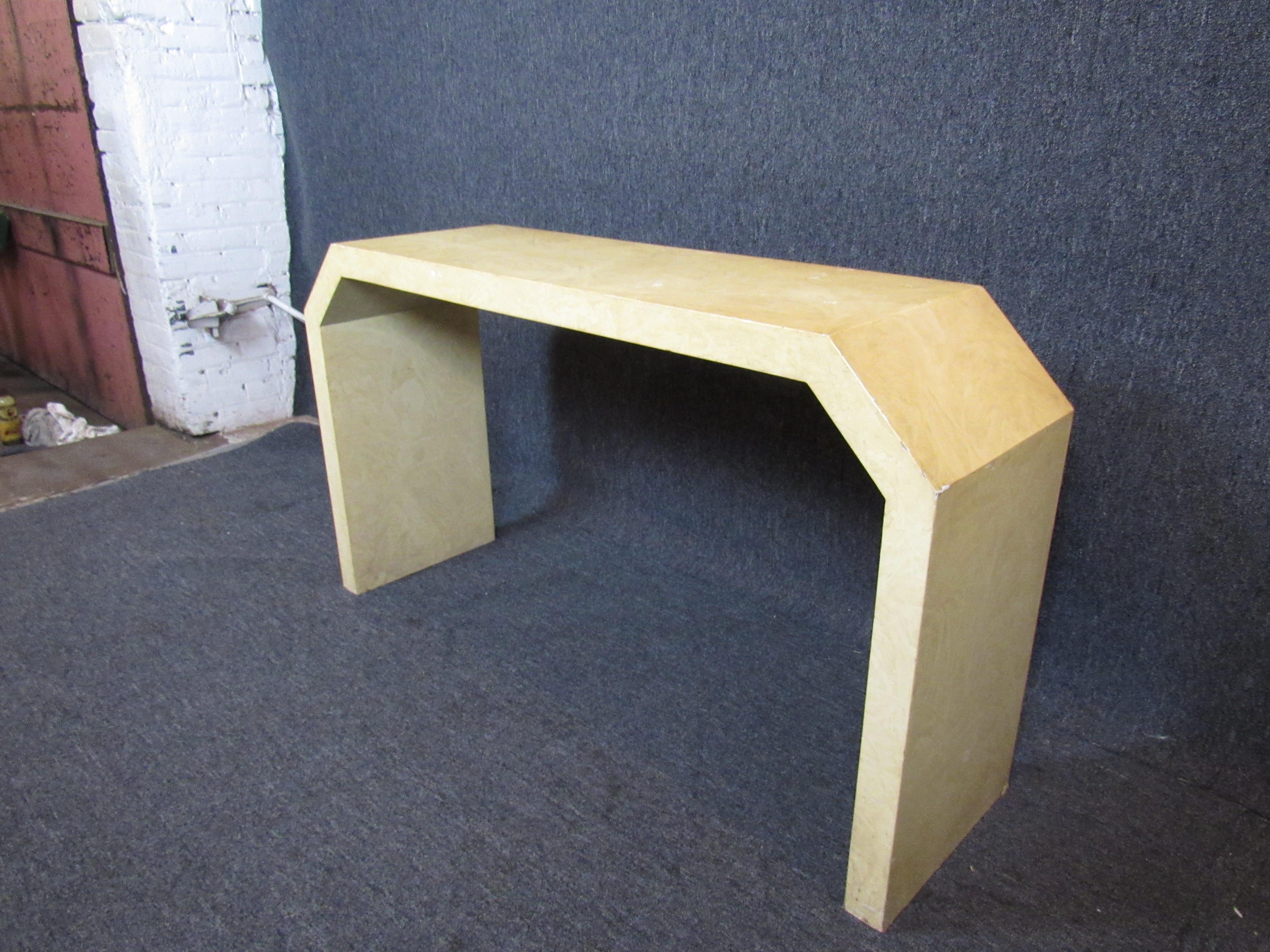 20th Century Modern Style Console Table For Sale