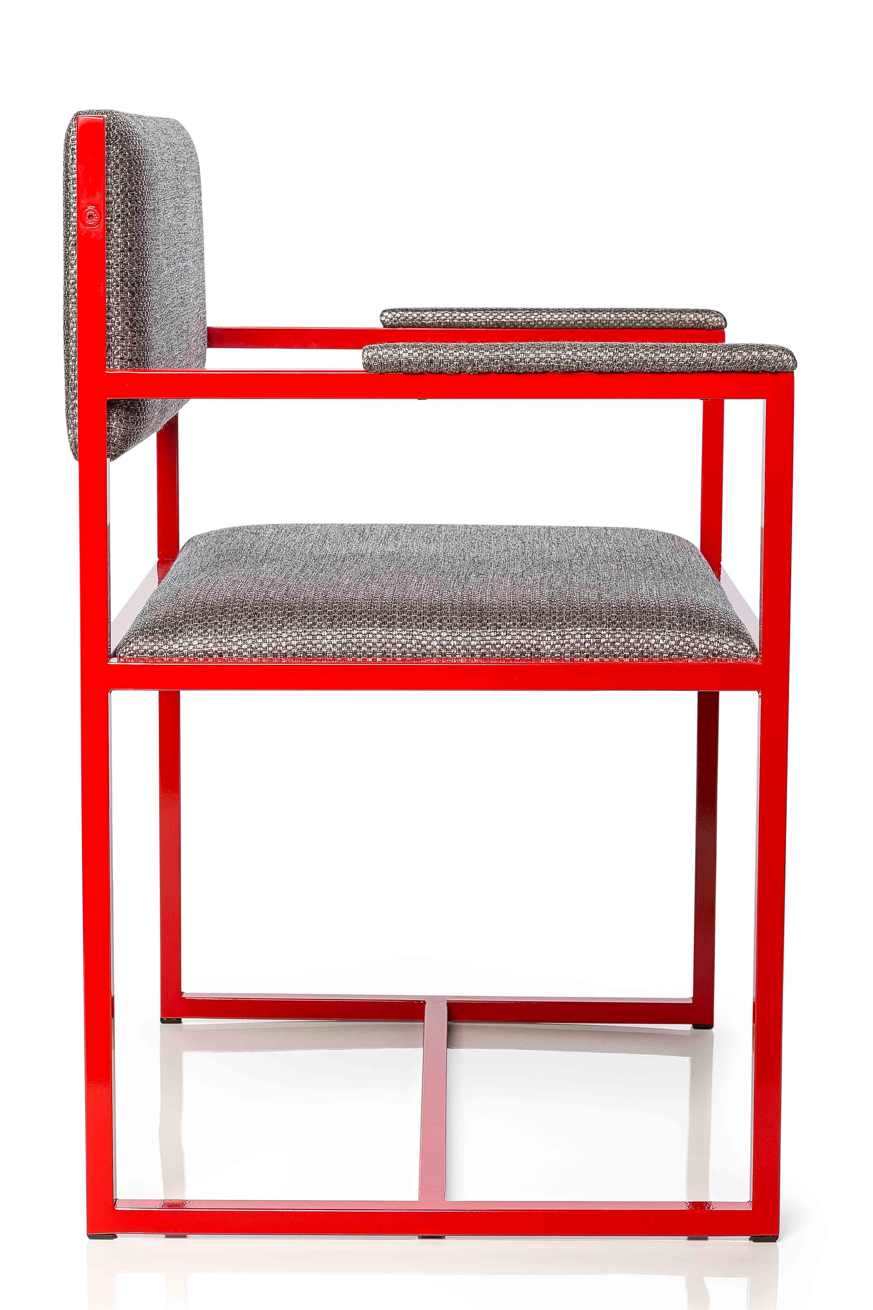 Moderne Chaise Gaia de style moderne de Tiago Curioni en vente