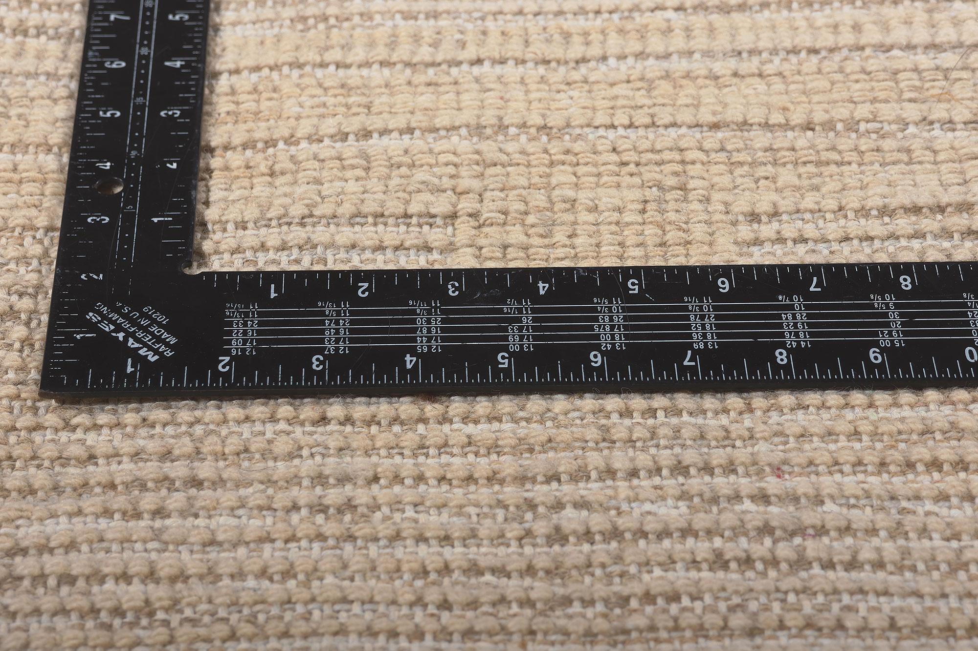 Tappeto marocchino neutro in stile moderno, entra nel caldo minimalismo di Shibui In condizioni Nuovo in vendita a Dallas, TX
