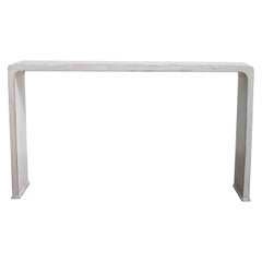 Modern Style Painted Narrow Console Table