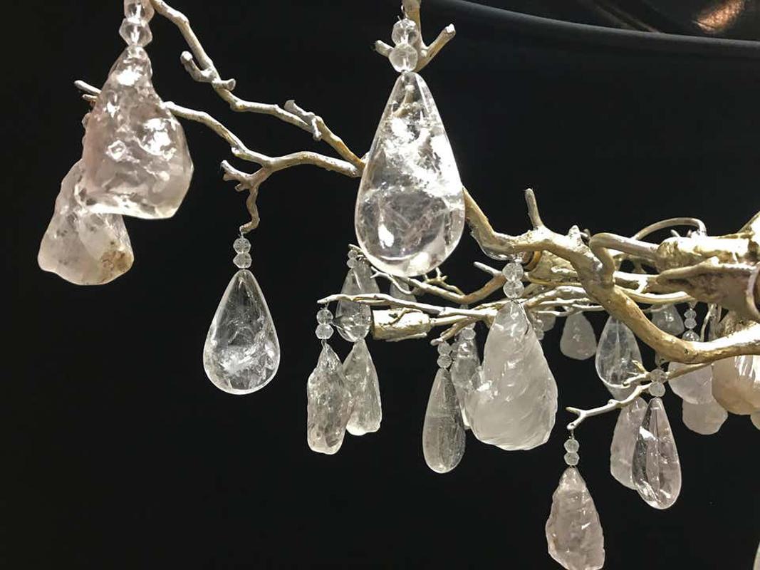 crystal style chandelier light