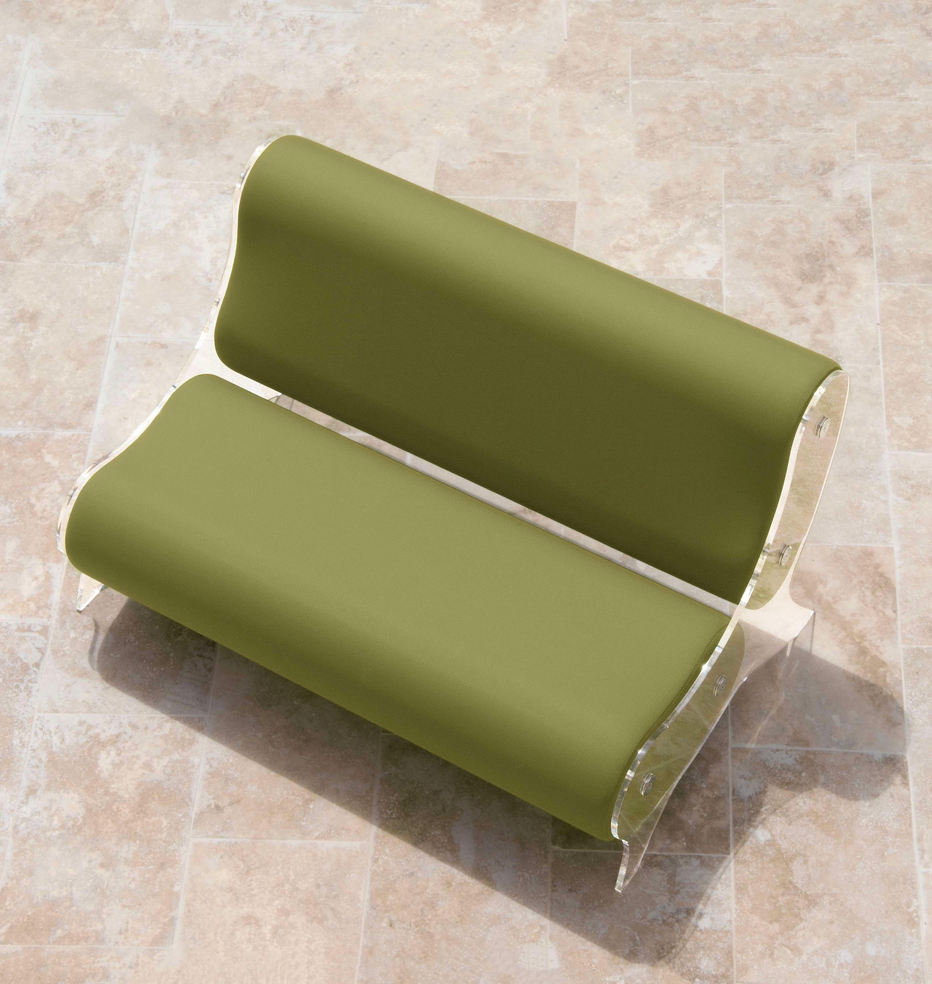 Modernes Sofa im modernen Stil, rauchgrau-blaue PMMA-Paneele von MW DESIGNER FURNITURE im Angebot 10