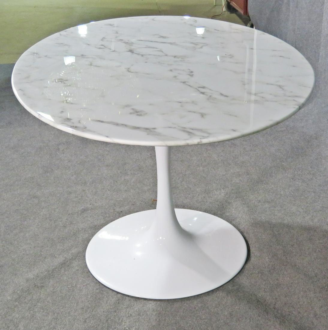 Mid-20th Century Modern Style Tulip Marble Dining Table