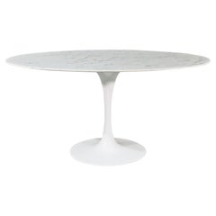 Modern Style Tulip Marble Dining Table