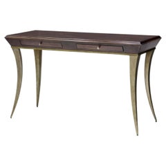 Table console à deux tiroirs de style moderne