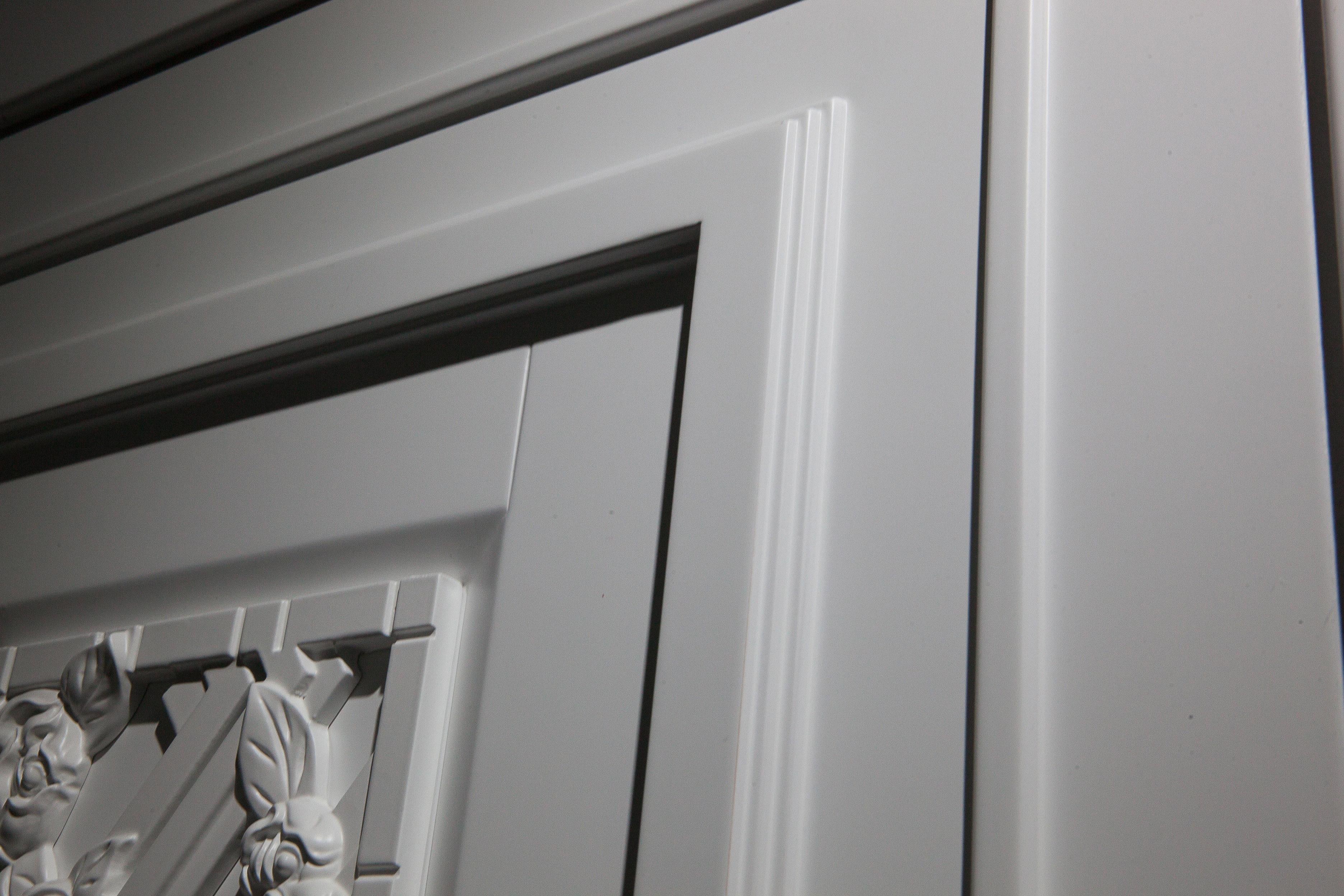 Porta interna in legno in stile moderno in vendita 5