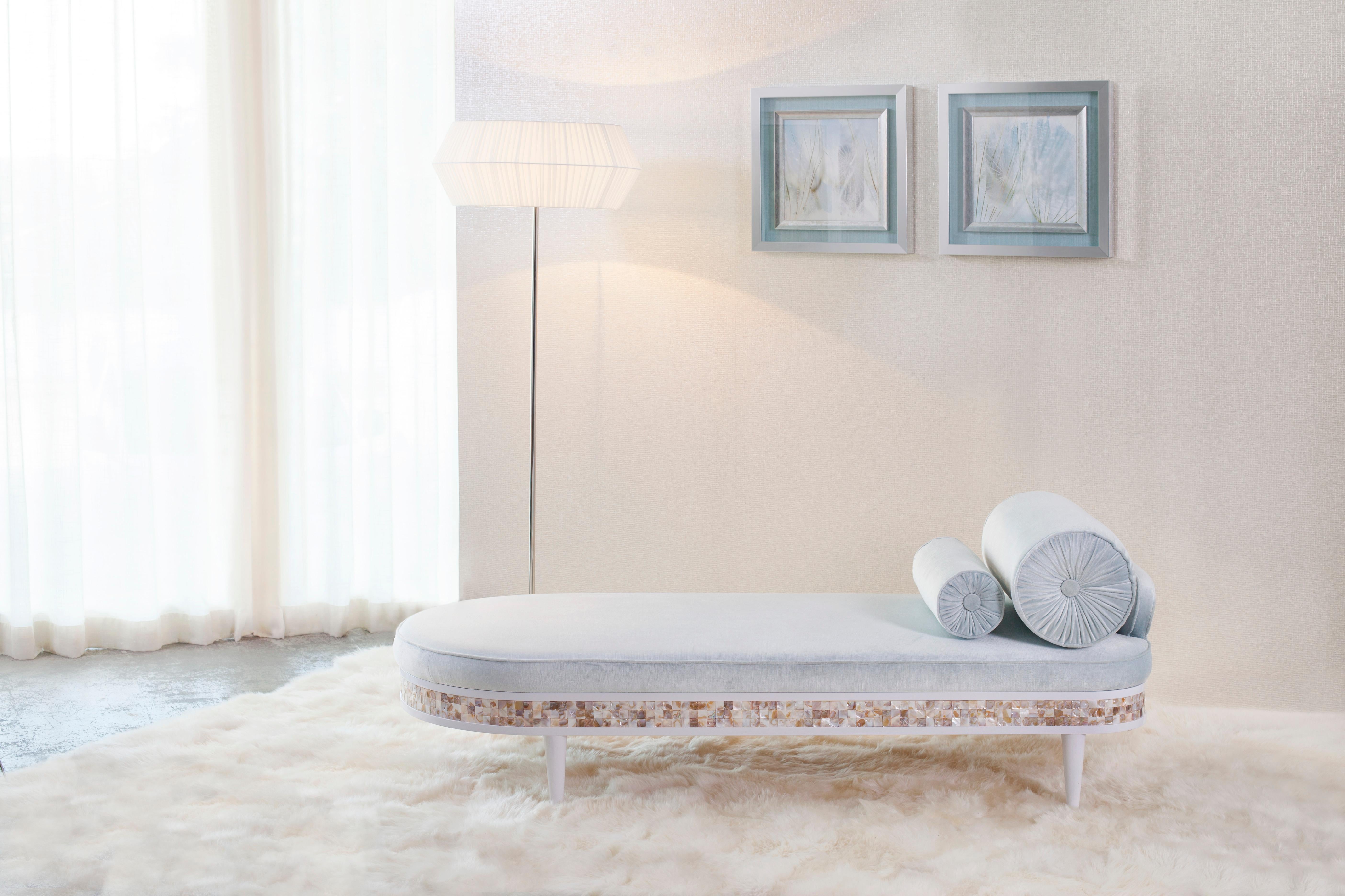 Lampadaire Sublime, marbre de soie blanc, fabriqué à la main au Portugal par Greenapple Neuf - En vente à Lisboa, PT