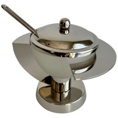 Modern Sugar Bowl with Spoon