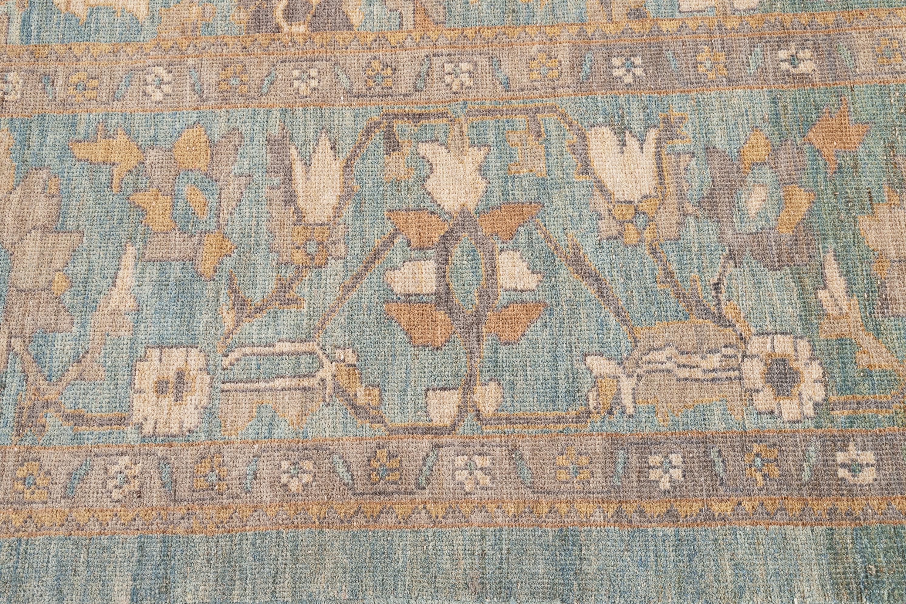 Contemporary Modern Sultanabad Rug, 9'9