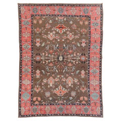 Modern Sultanabad-Style Handmade Persian Mahal Large Room Size Carpet
