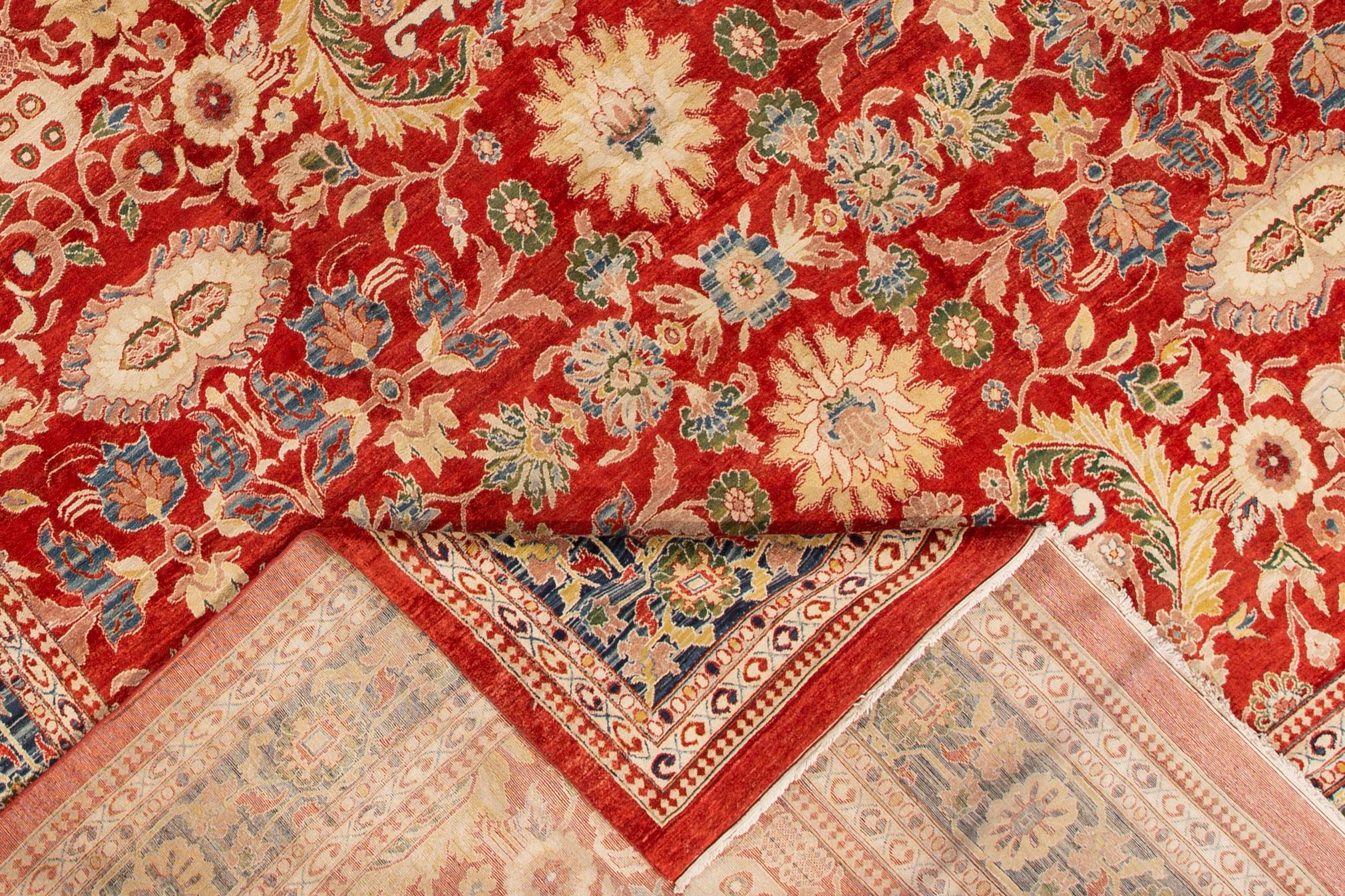 Modern Sultanabad Style Rug For Sale 3