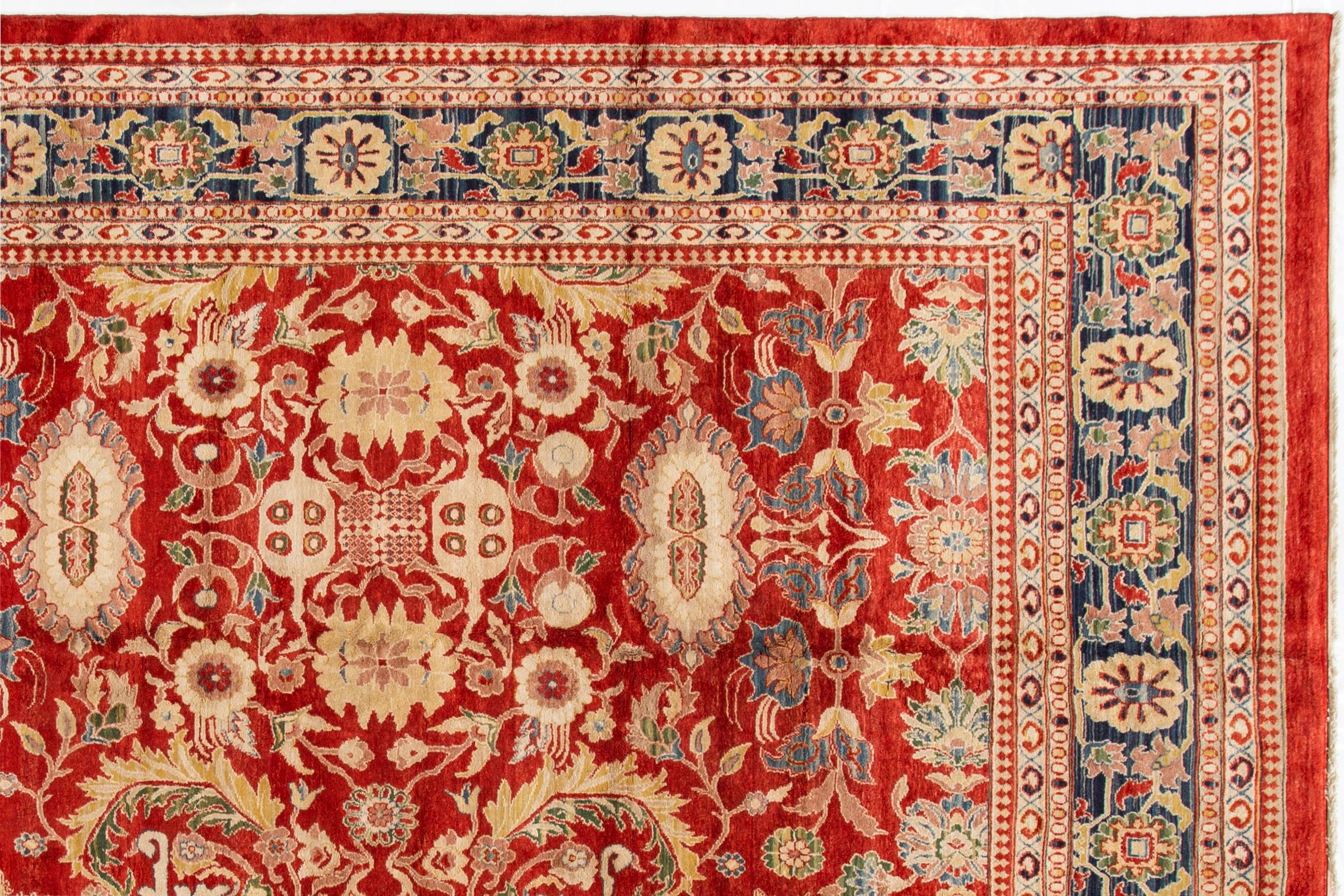 Modern Sultanabad Style Rug For Sale 2