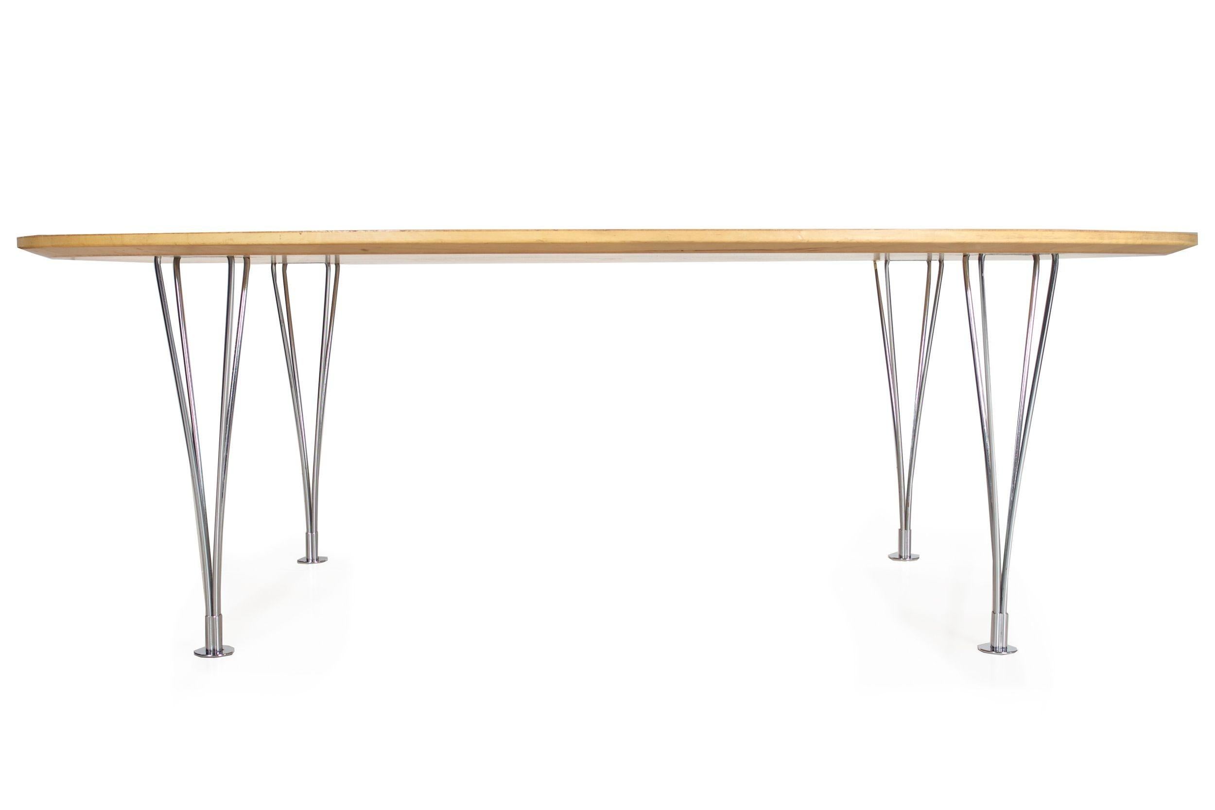 Suédois Table basse moderne « Super Ellipse » de Piet Hein et Bruno Mathsson en vente