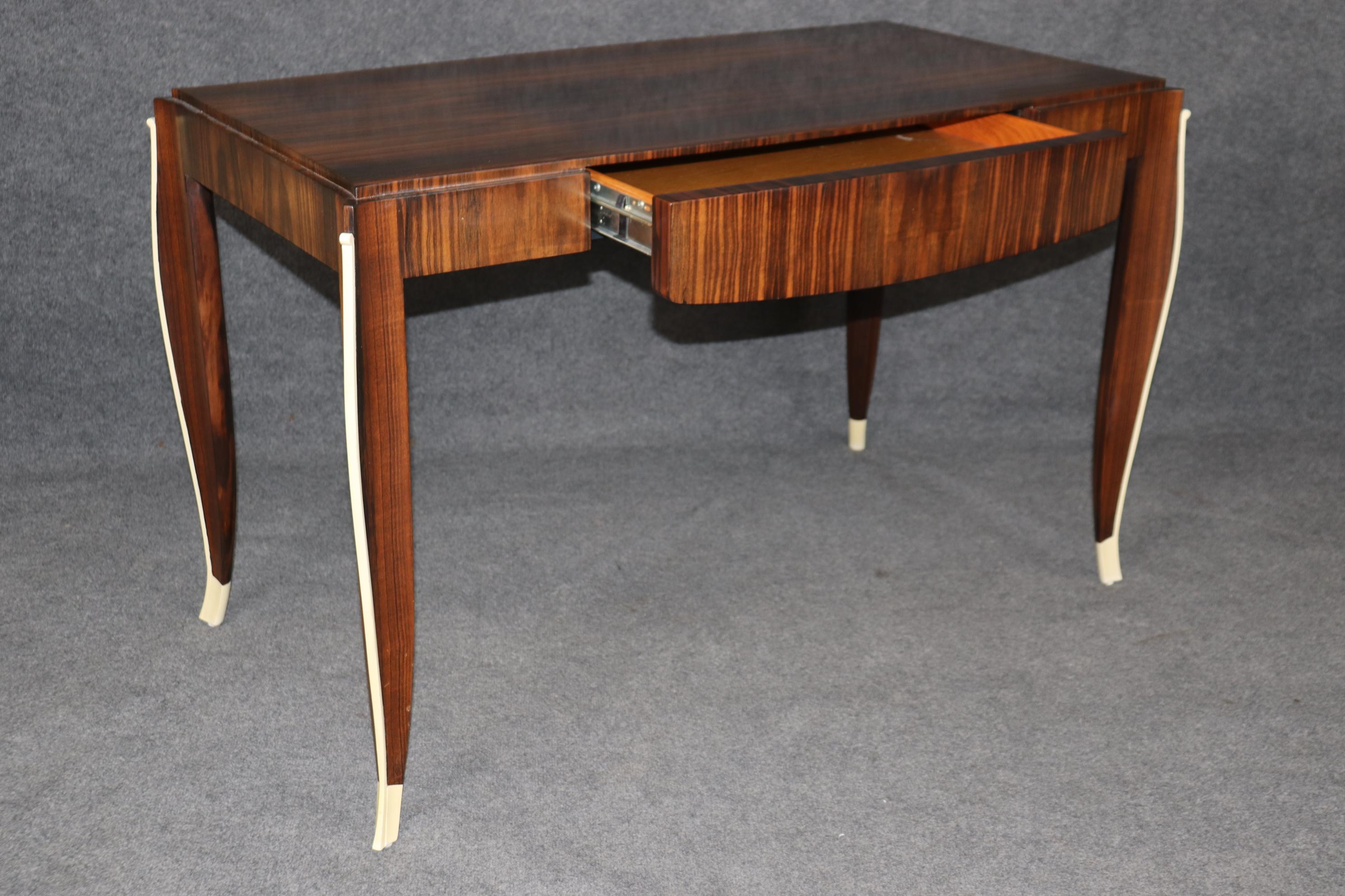 Modernity Superbe Art Déco Français Ebène de Macassar Émile-Jacques Ruhlmann Style en vente 2
