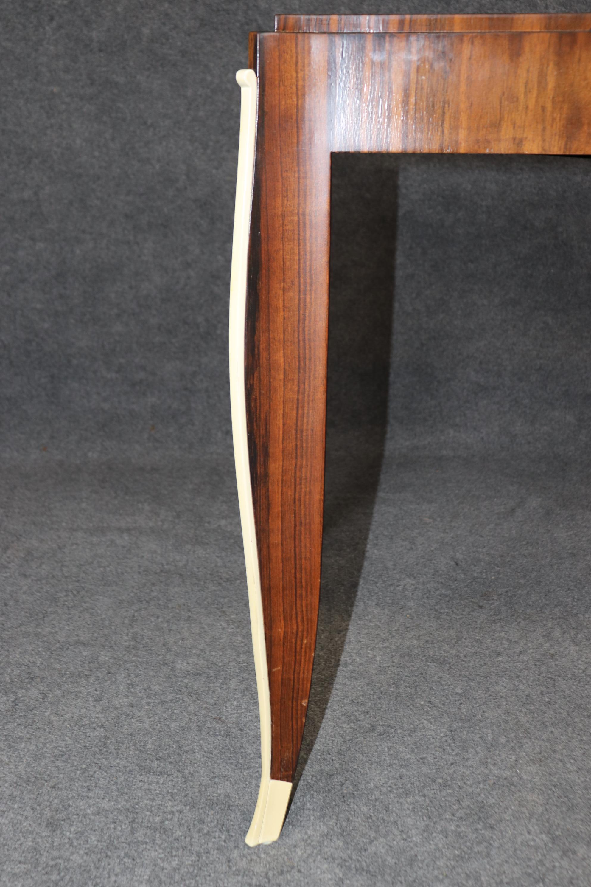 Modernity Superbe Art Déco Français Ebène de Macassar Émile-Jacques Ruhlmann Style en vente 3