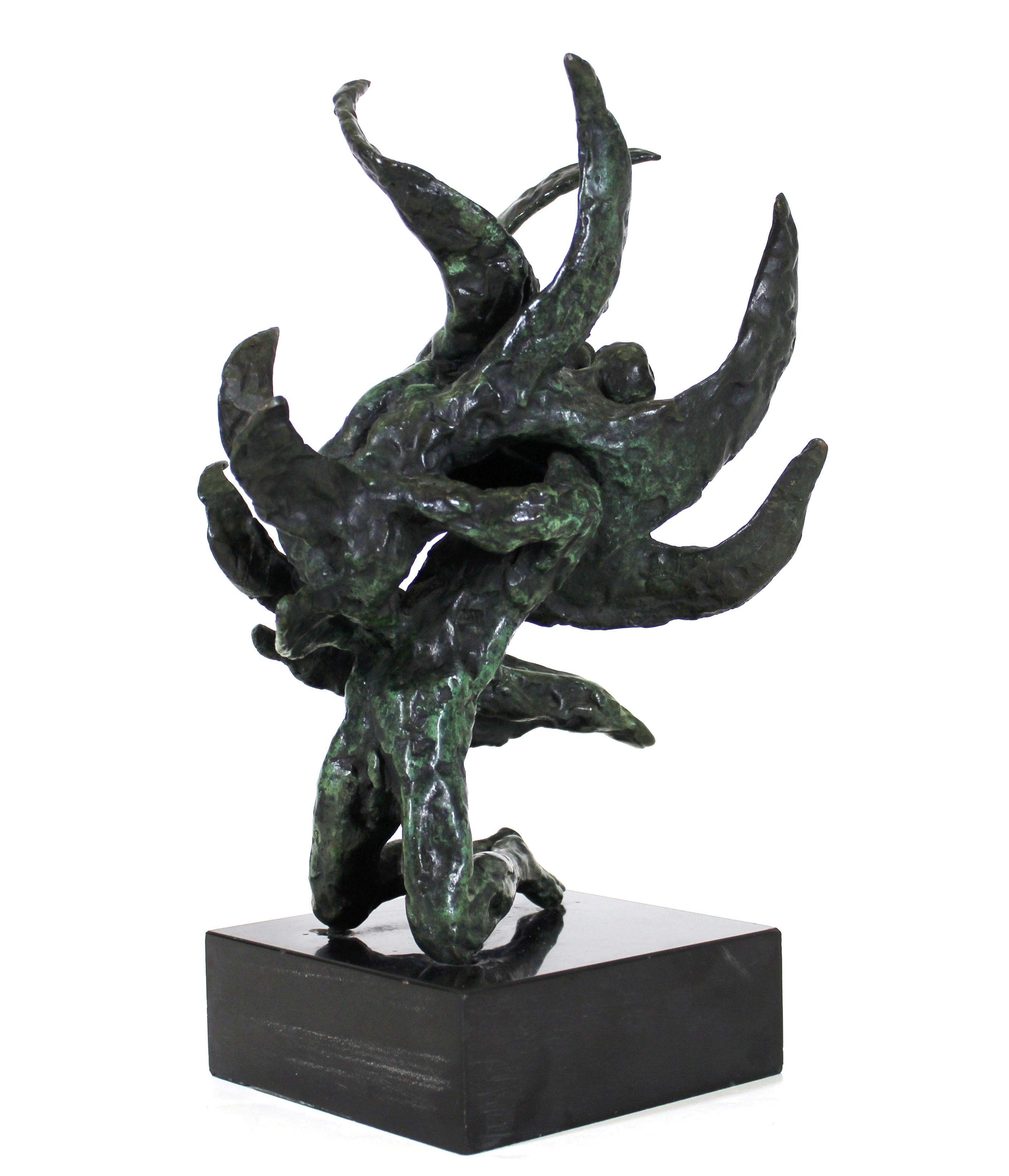 American Modern Surrealist Bronze Sculpture