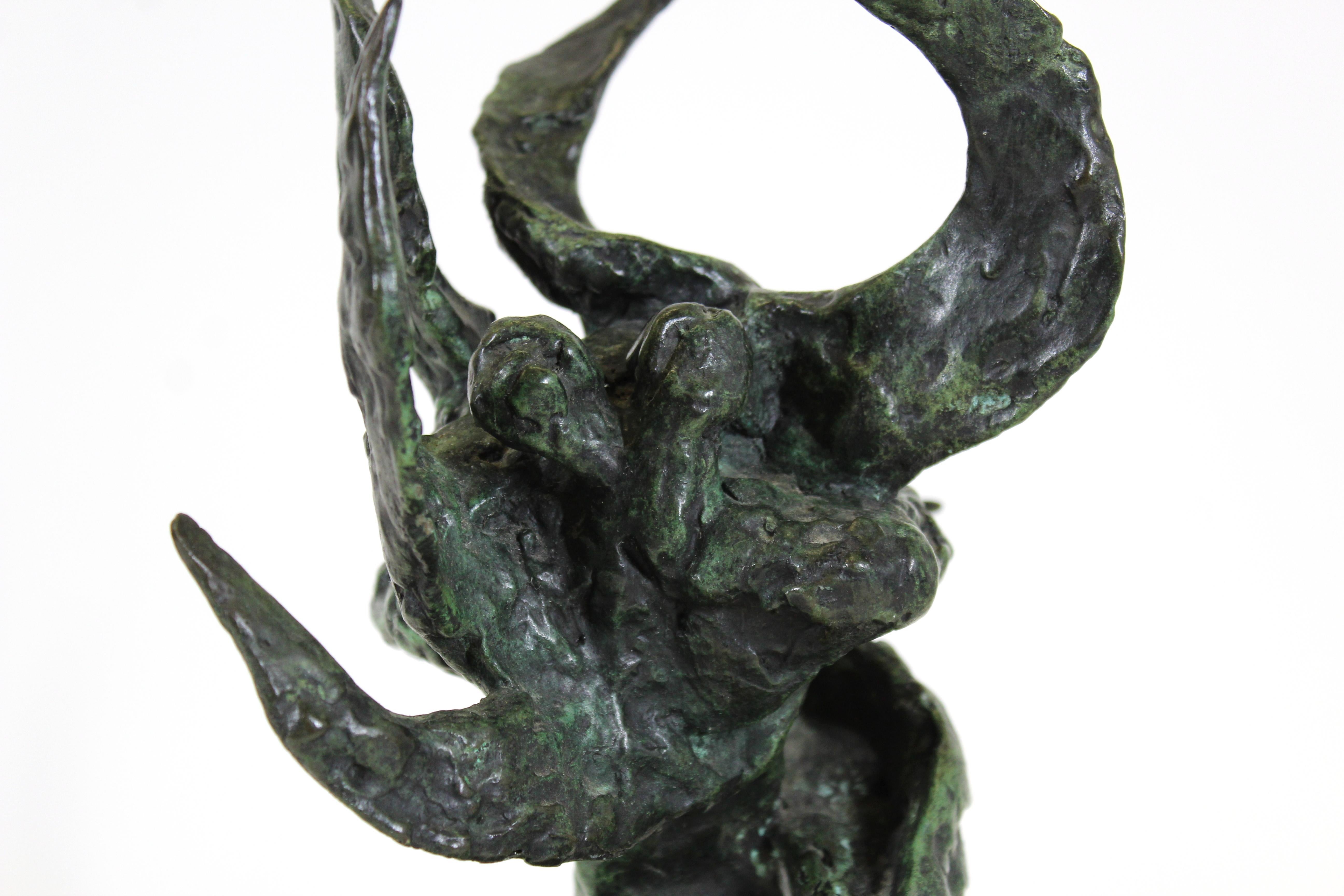 Modern Surrealist Bronze Sculpture 3