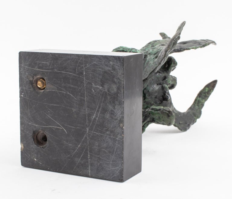 Modern Surrealist Nude Bronze Sculpture For Sale at 1stDibs