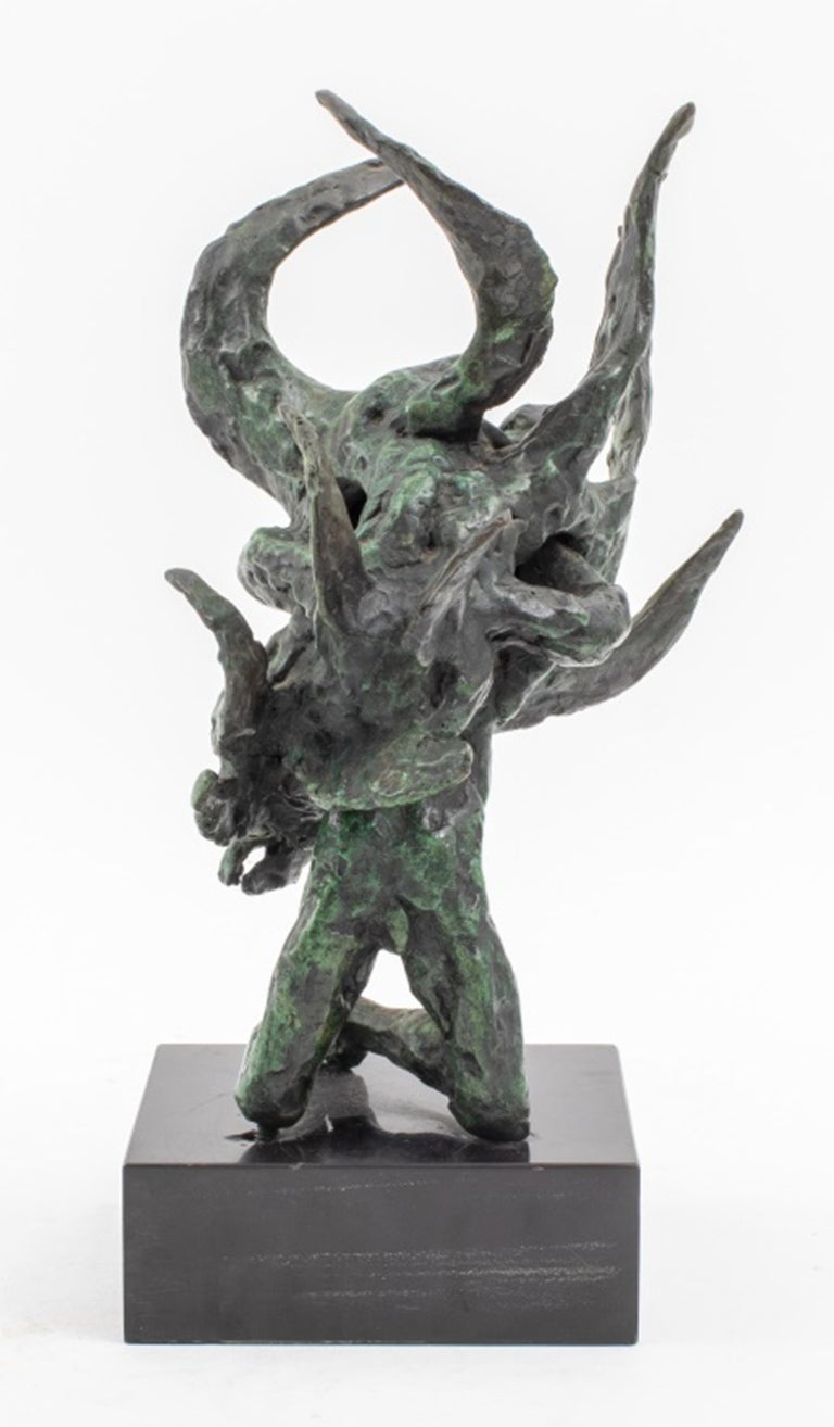 Modern Surrealist Nude Bronze Sculpture For Sale at 1stDibs