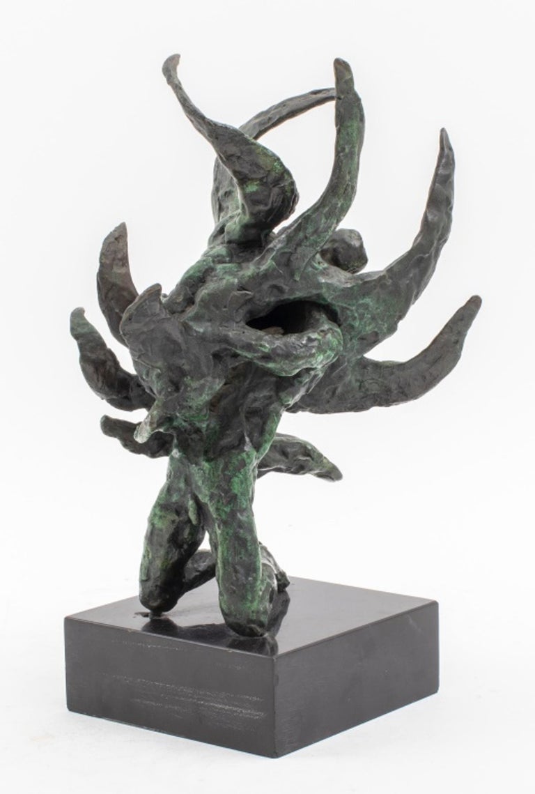 Modern Surrealist Nude Bronze Sculpture For Sale at 1stDibs