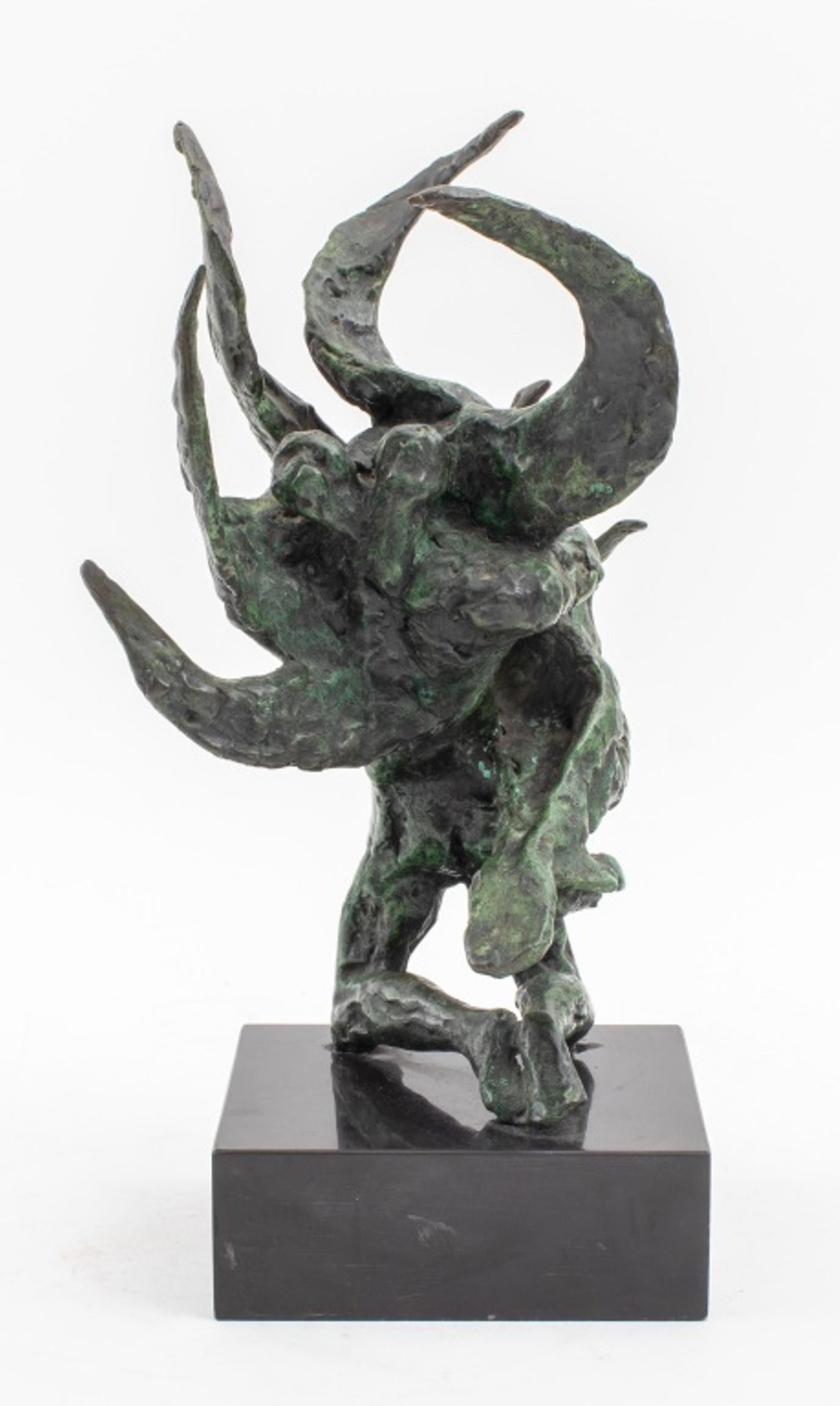 Modern Surrealist Nude Bronze Sculpture 1