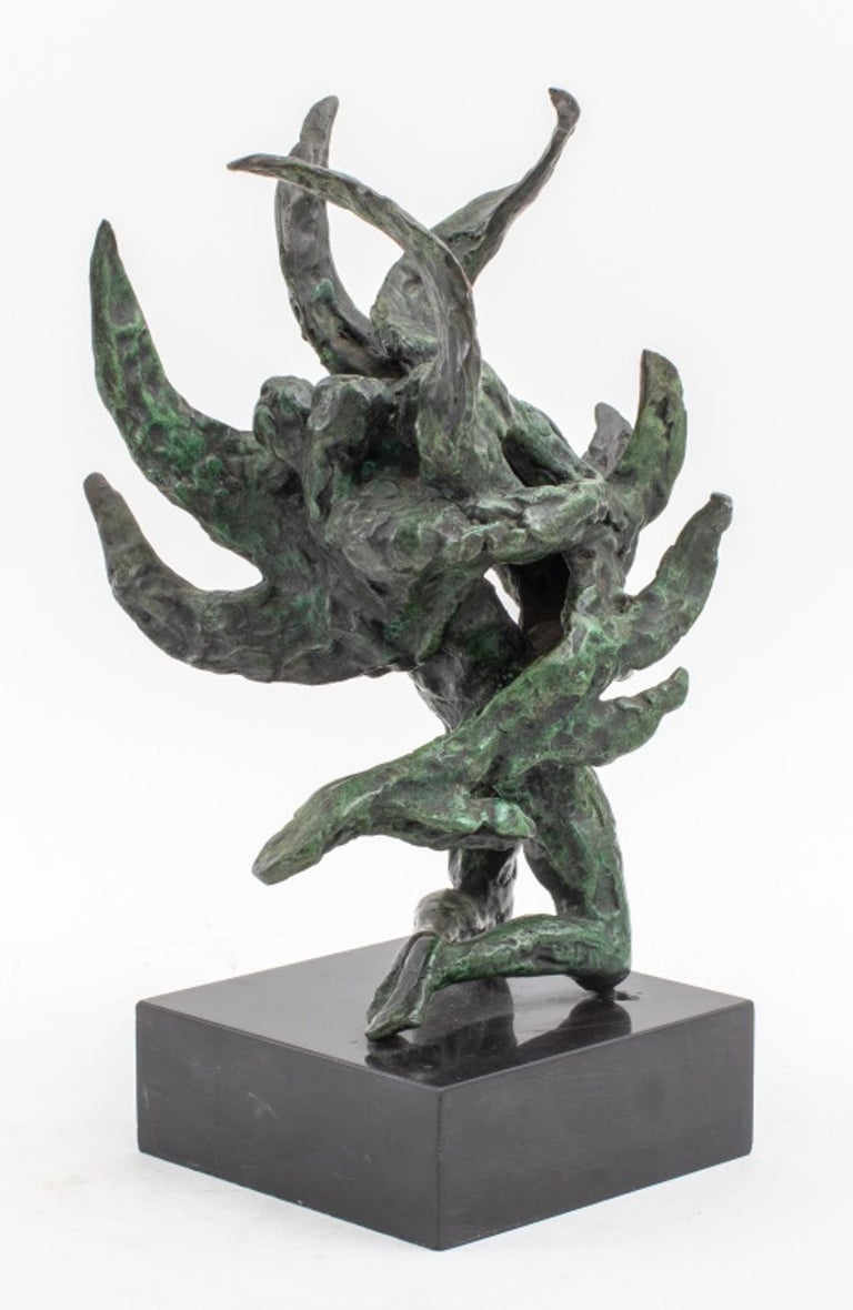 Modern Surrealist Nude Bronze Sculpture For Sale at 1stDibs