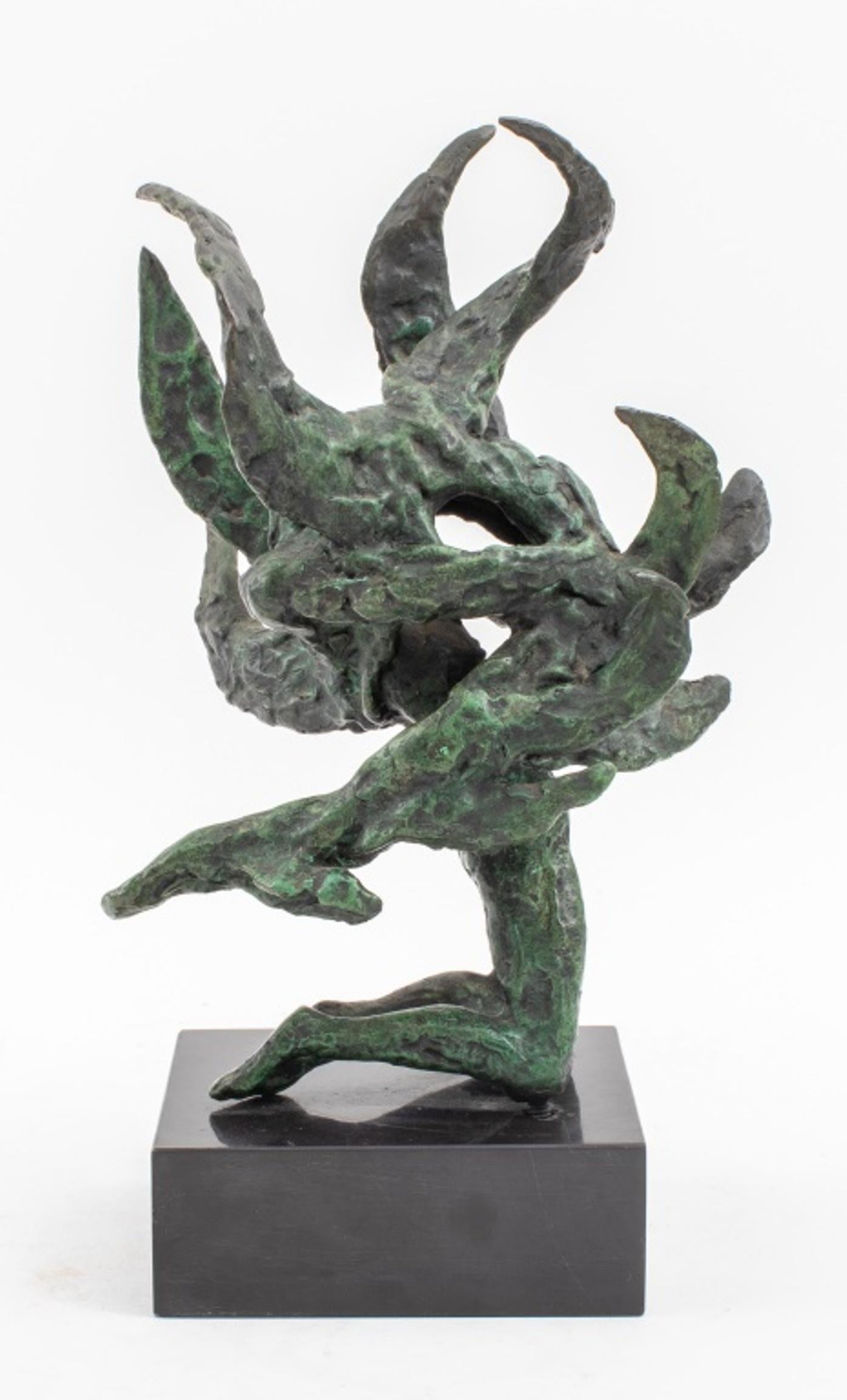 Modern Surrealist Nude Bronze Sculpture 3
