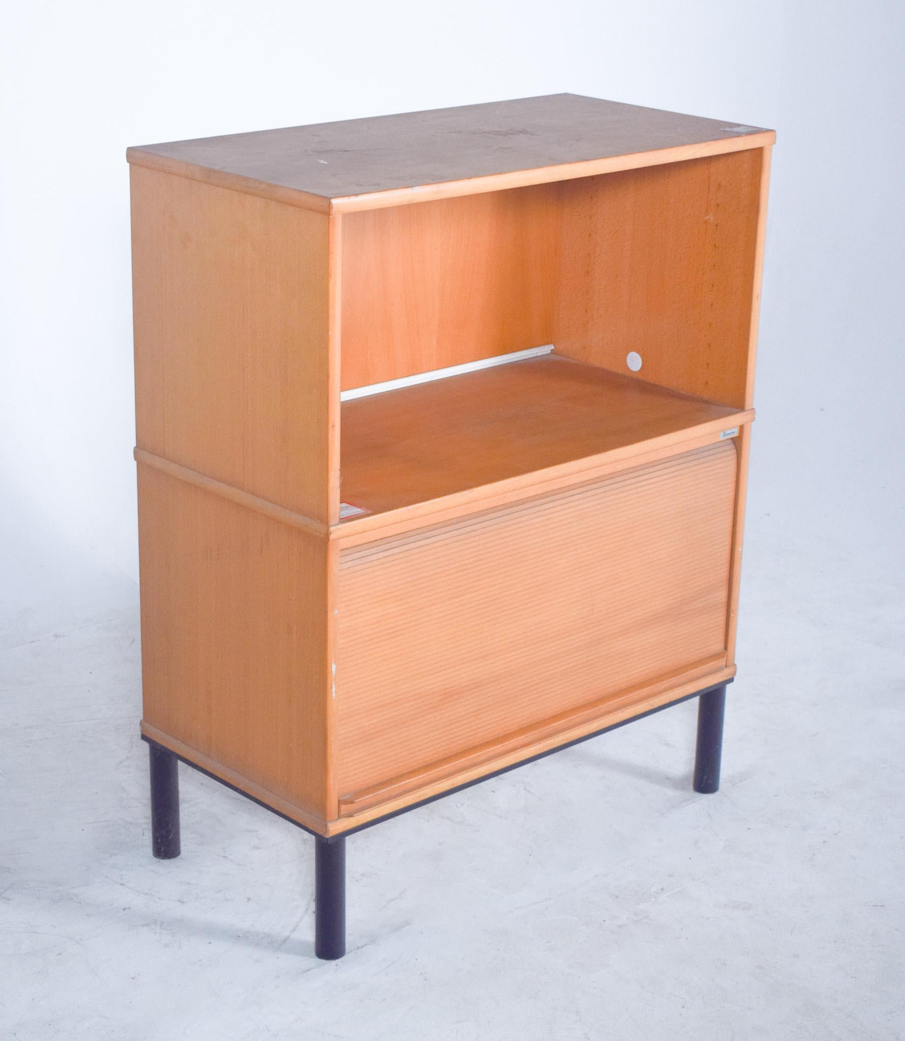 Wood Modern Sweden Kinnarps TV Stand For Sale