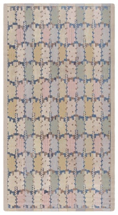 Modern Swedish Flat Weave Inspired Rug by Doris Leslie Blau