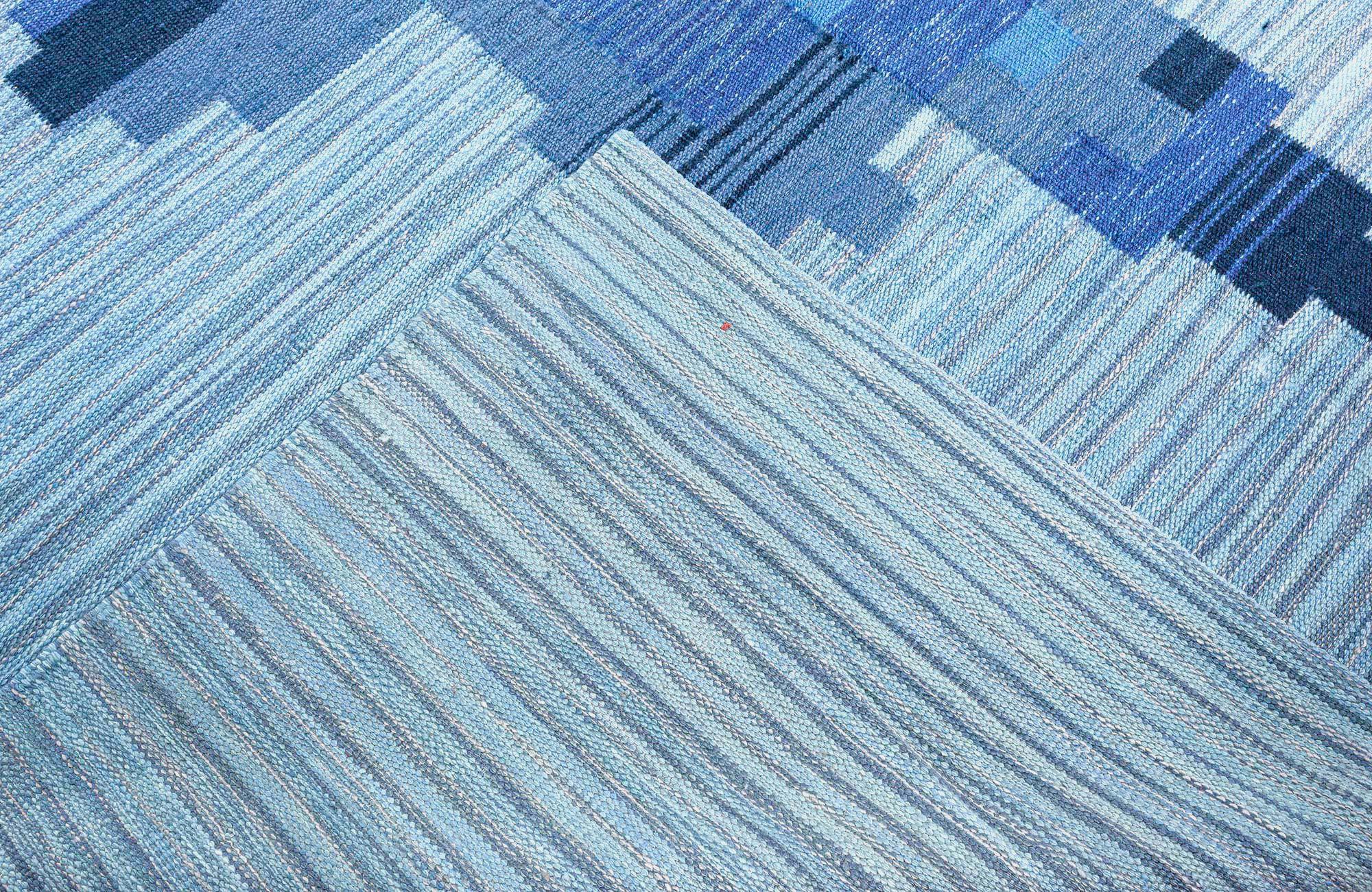 Modern Swedish Flat Weave Rug by Doris Leslie Blau For Sale 2