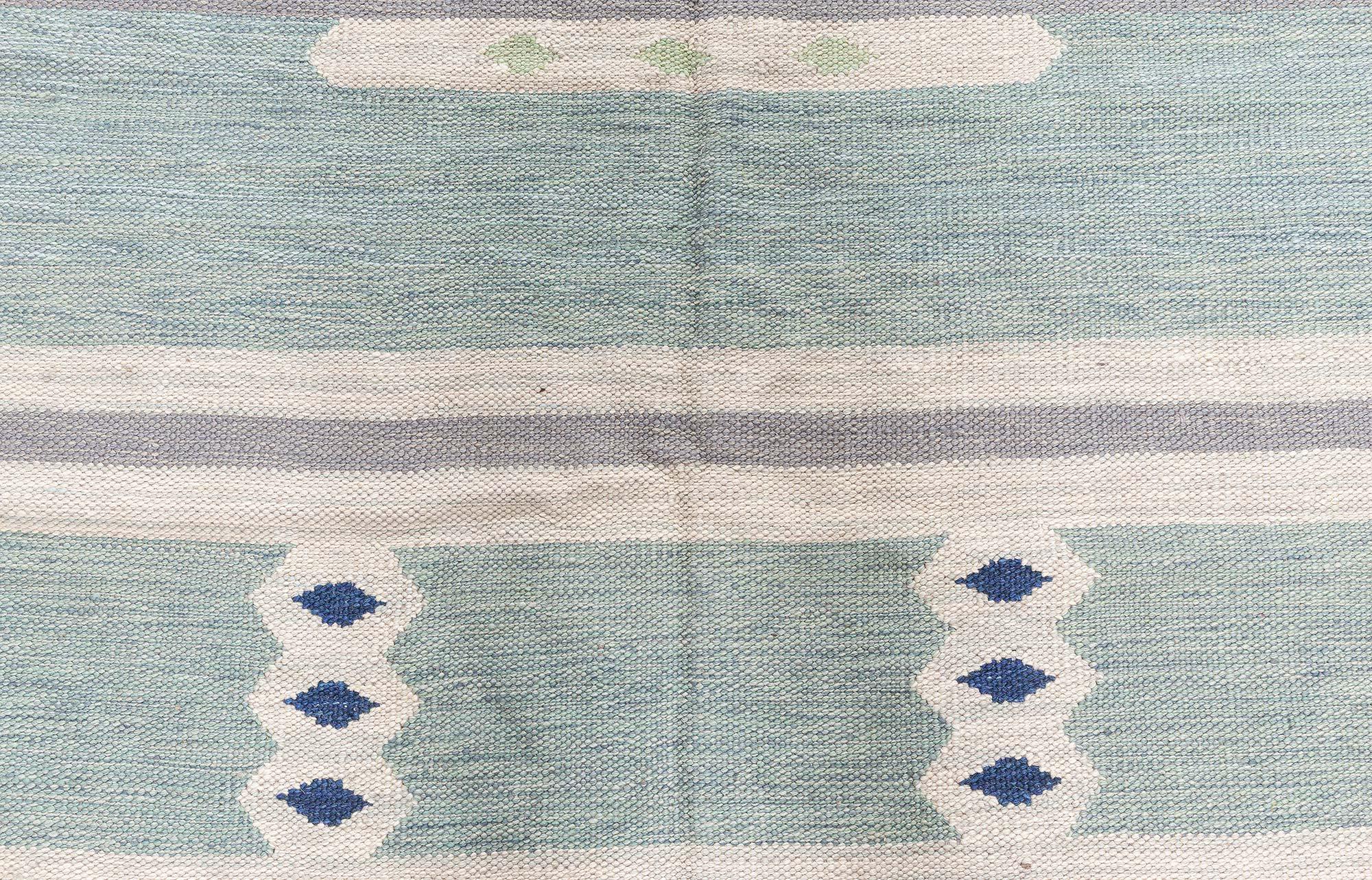 Tappeto moderno svedese a trama piatta di Doris Leslie Blau in vendita 2