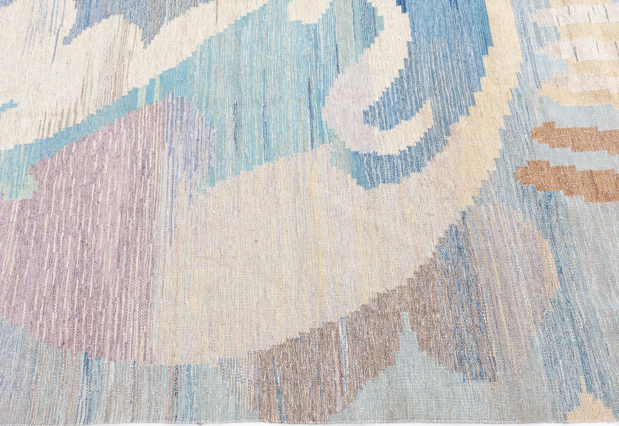 Doris Leslie Blau Collection Swedish Flat Weave Rug
Size: 6'3